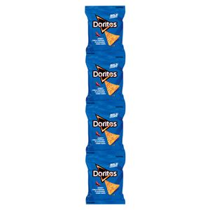 Doritos Sweet Chilli Corn Chips Strip 4 x 30g